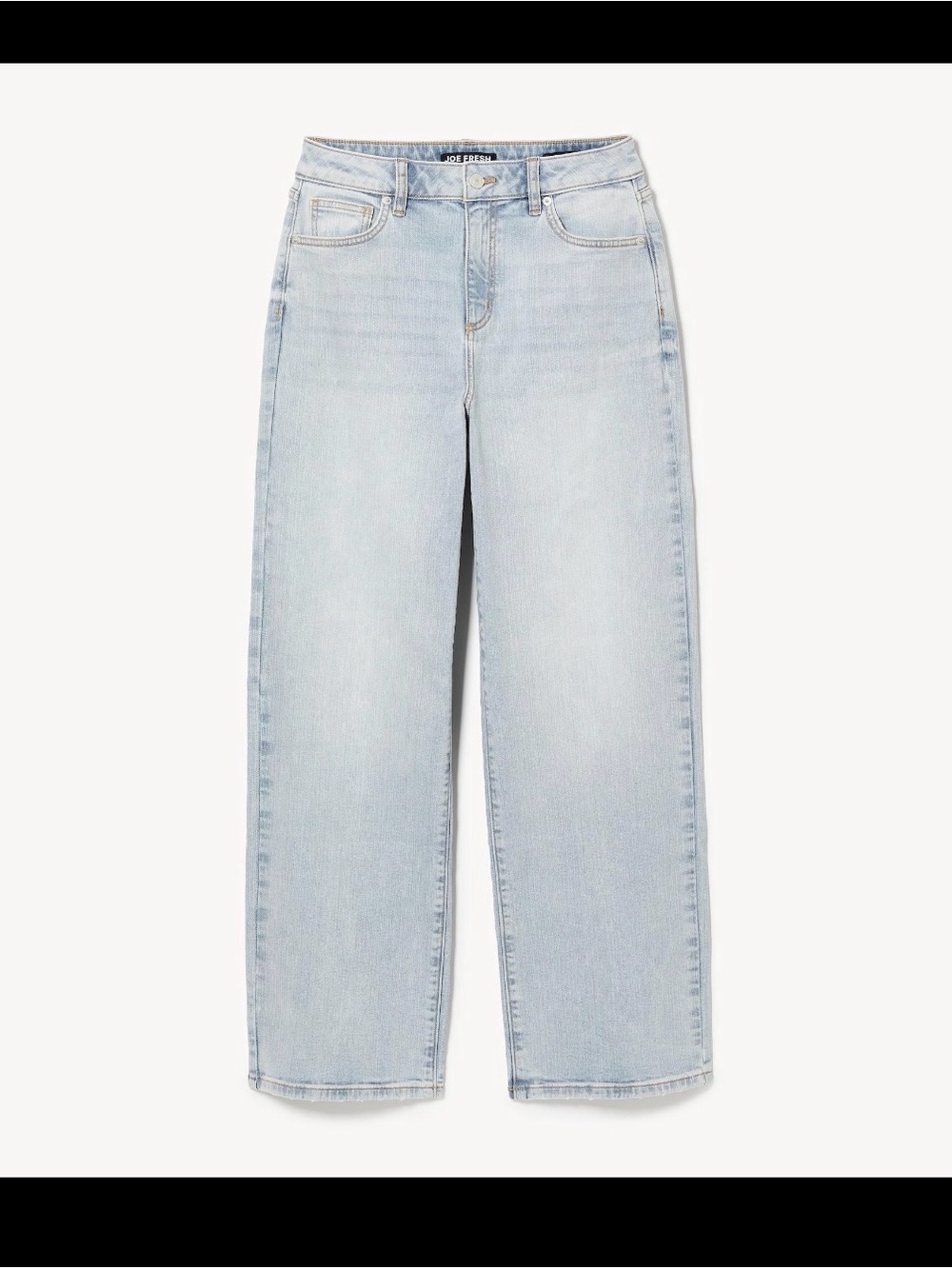 Joe Fresh High Rise Wide Leg Jeans Size 31
